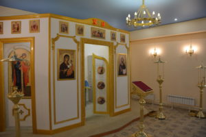 Домовый храм в честь иконы Божией Матери «Целительница»