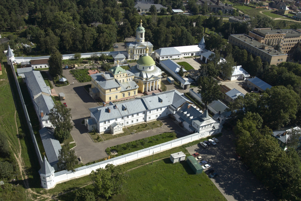 вид сверху Екатерин. мон-рь